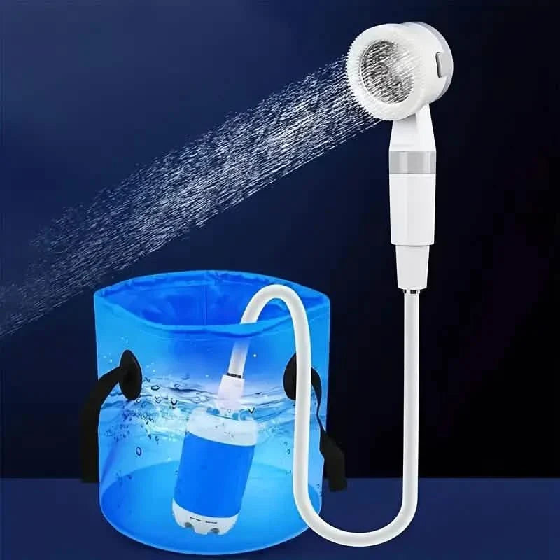 Système d'arrosage portable rechargeable – Douche extérieure et bain de camping