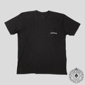 T-shirt à poche Chrome Hearts Scroll Logo noir - D'occasion