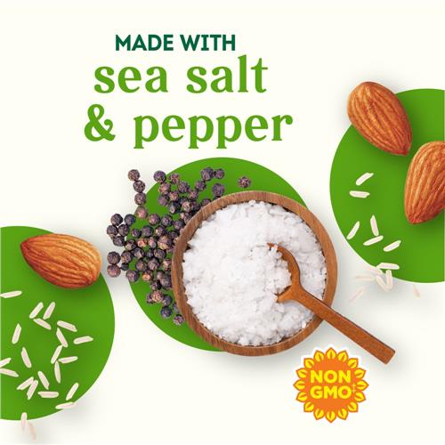 Simple Truth Craquelins croustillants aux amandes sans gluten, sel marin et poivre 99 g