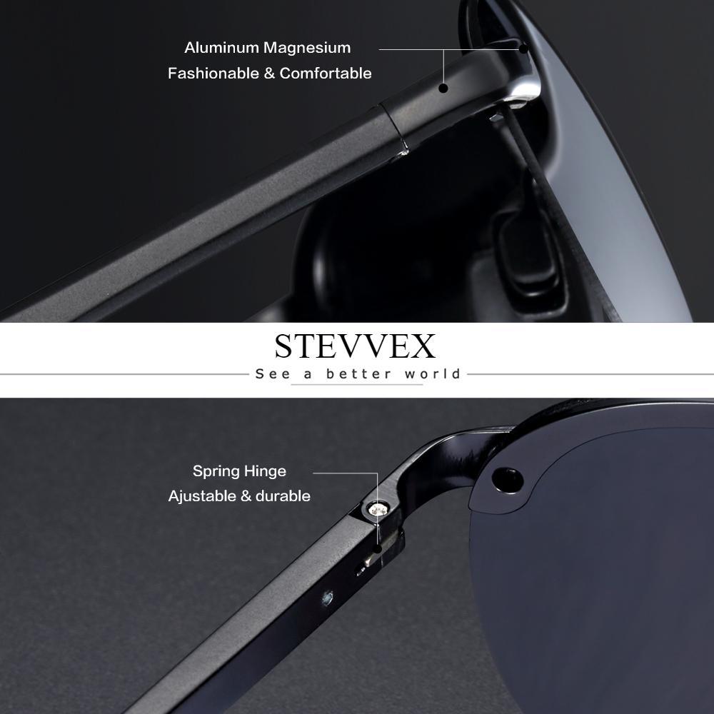 Nouvelles lunettes de soleil élégantes de luxe pour hommes, lunettes de conduite polarisées en aluminium-magnésium pour hommes et femmes avec protection UV400