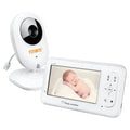 Babyphone 4,3" avec caméra sans fil 2,4 GHz et vidéo bidirectionnelle