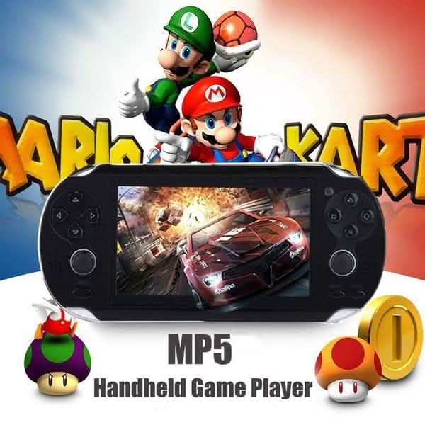 Console de jeu 4,3 pouces 3000 jeux intégrés Caméra vidéo rétro