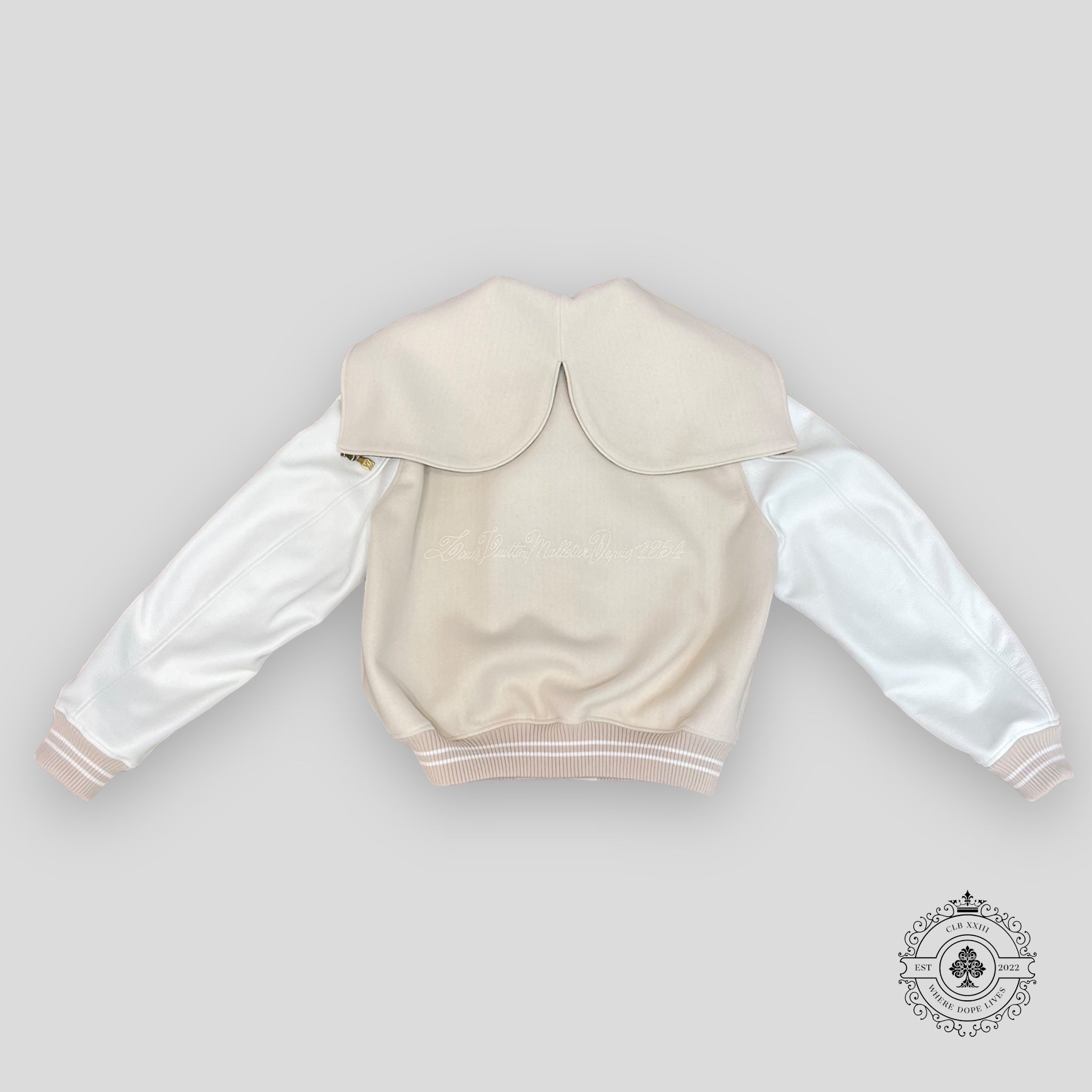 Blouson Teddy Marin en Veau Louis Vuitton