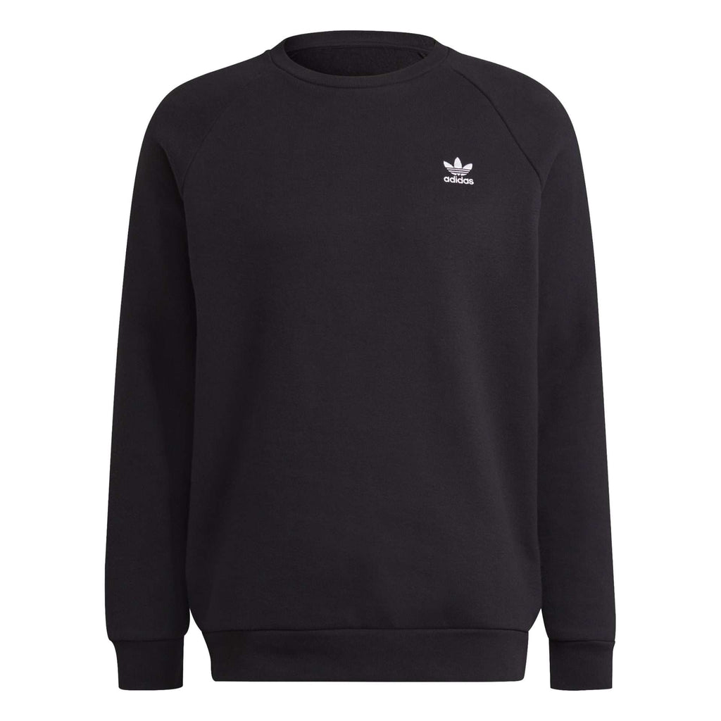 adidas Originals Sweat-shirt col rond essentiel pour homme - Noir
