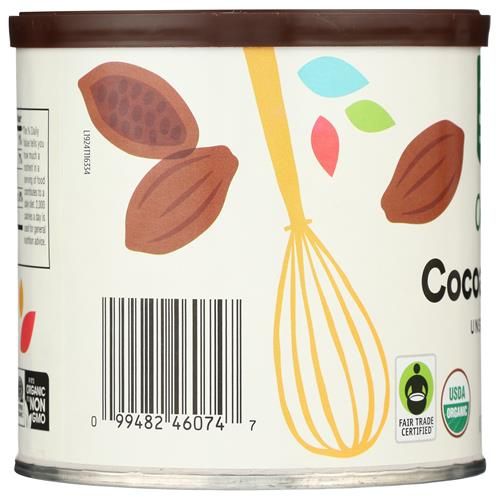 Whole Foods Market Cacao en poudre biologique, non sucré, 8 onces