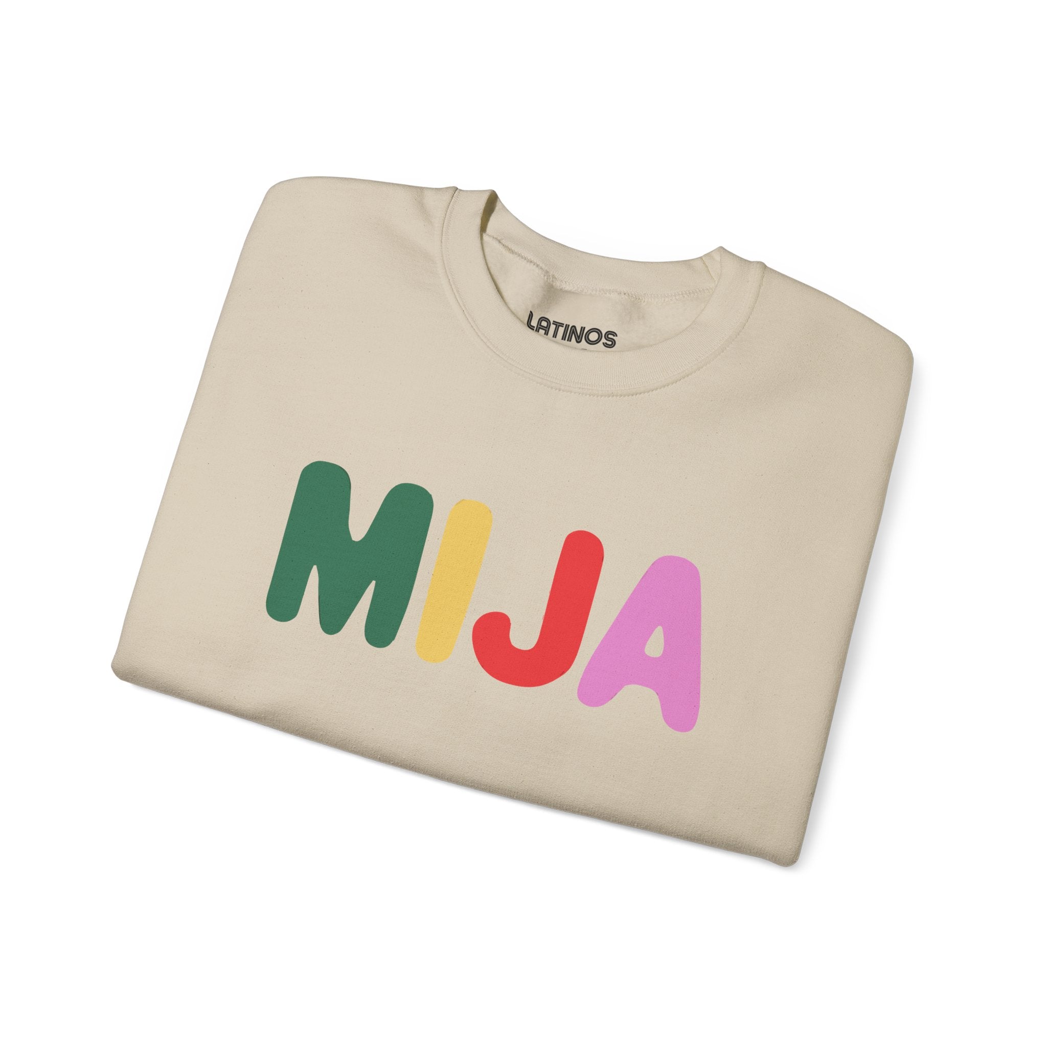 Sweat-shirt ras du cou MIJA | Intérieur molletonné | 4 couleurs disponibles