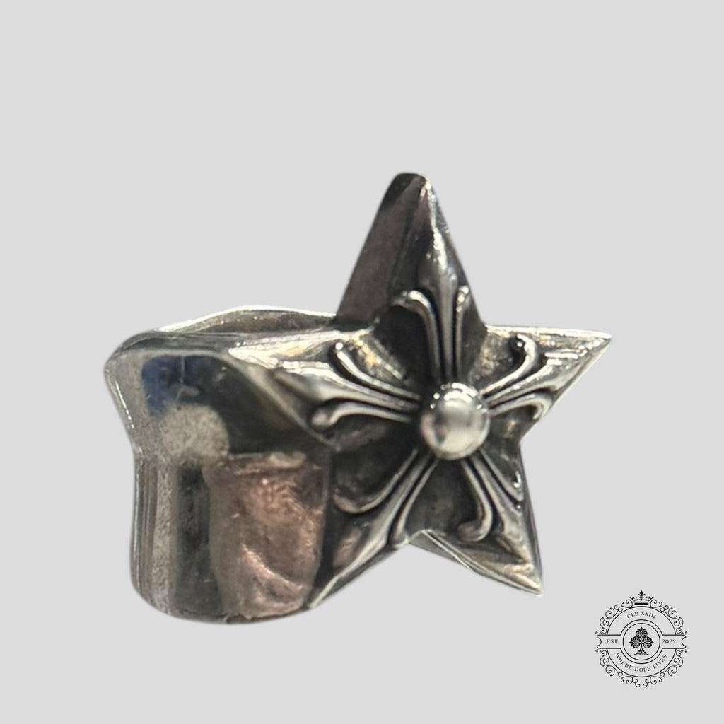 Bague Grande Étoile Chrome Hearts