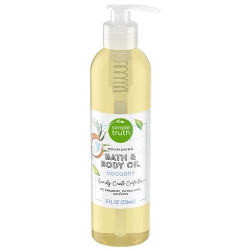 Simple Truth Beauty Crate Huile corporelle à la noix de coco 8 fl oz