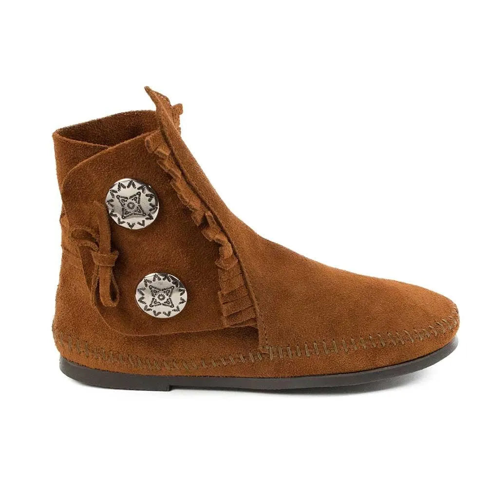 Bottes Minnetonka Two Button Hardsole - Bottes Homme