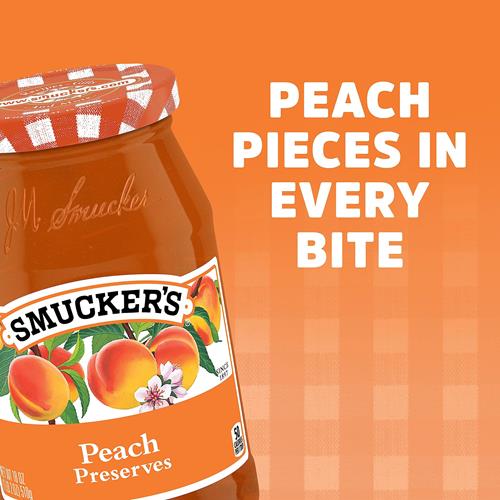Confiture de pêches Smuckers, 510 g