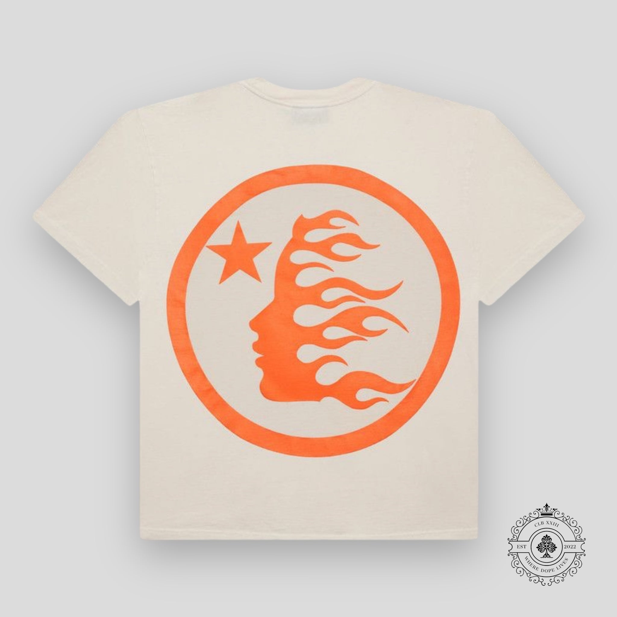 T-shirt Hellstar Sport Logo Gel Crème / Orange