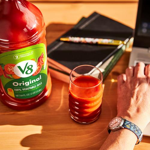 Jus de légumes 100% V8 Original, bouteille de 64 oz liq.