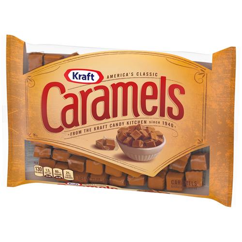Caramels classiques emballés individuellement Kraft Americas (sac de 312 g)