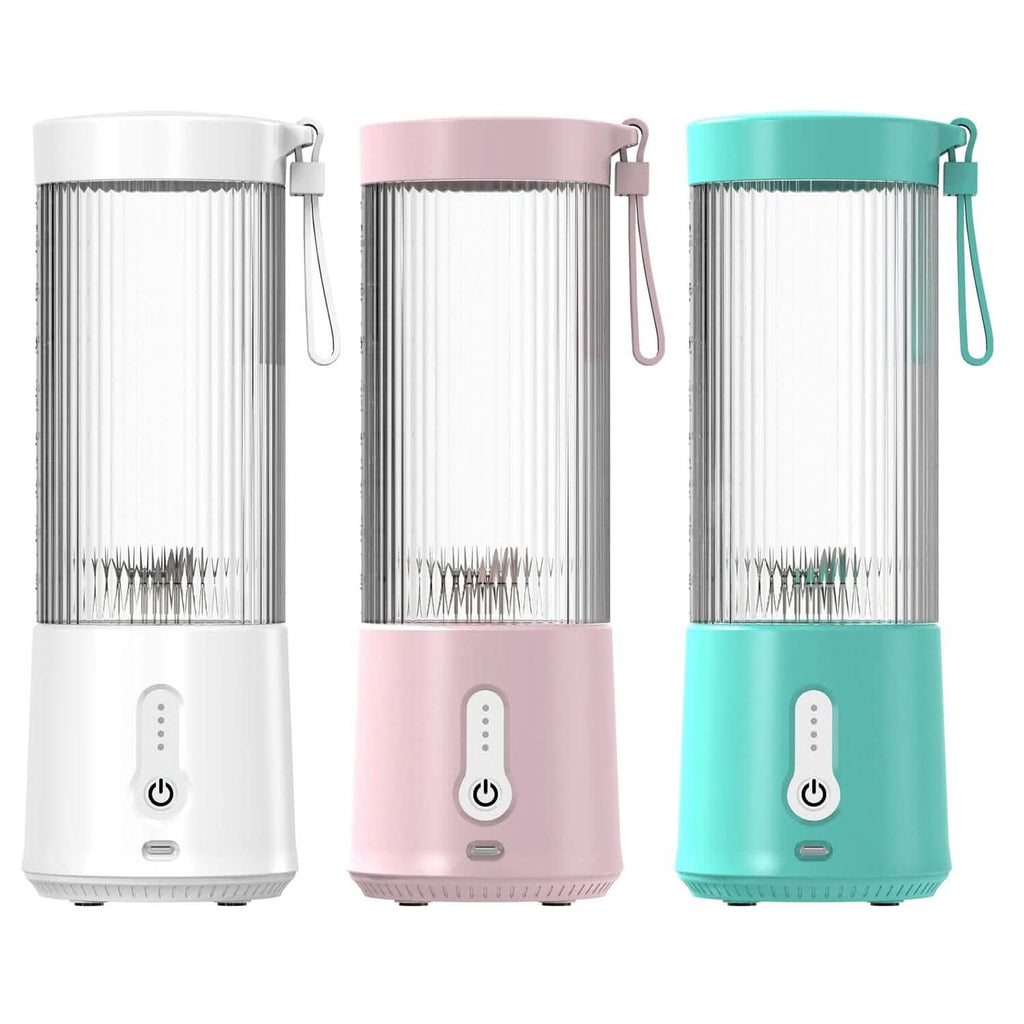 Mixeur à fruits rechargeable de 450 ml avec 6 lames