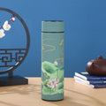Bouteille Thermos Intelligente de Style Classique 450 ml, Écran Tactile, Bouteille Isotherme en Acier Inoxydable, Bouteilles d'Eau, Affichage de la Température, Isolation Sous Vide, Bouteille d'Eau Isotherme en Acier Inoxydable 304 Résistante à la Chaleur