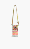 Sac à bandoulière pour téléphone portable Kaléidoscope de papillons – Charme virevoltant
