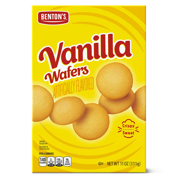 Gaufrettes à la vanille Benton's, 311 g