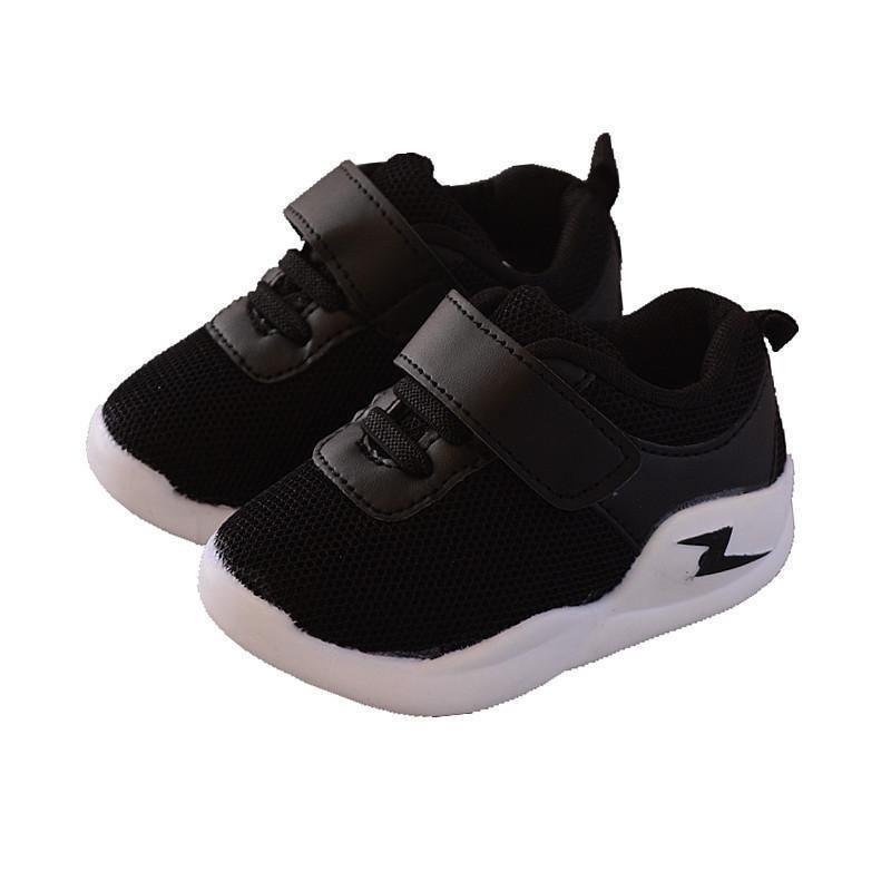 Chaussures de sport pour enfants Garçon Semelle souple Antidérapantes Chaussures pour bébé pour l'école 0-1-3 ans Printemps et Automne