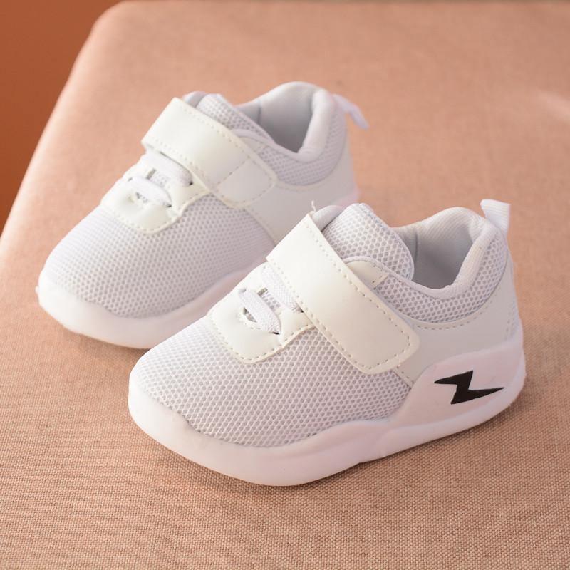Chaussures de sport pour enfants Garçon Semelle souple Antidérapantes Chaussures pour bébé pour l'école 0-1-3 ans Printemps et Automne