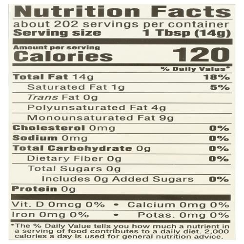 Huile de cuisson au canola Whole Foods Market, 3 L