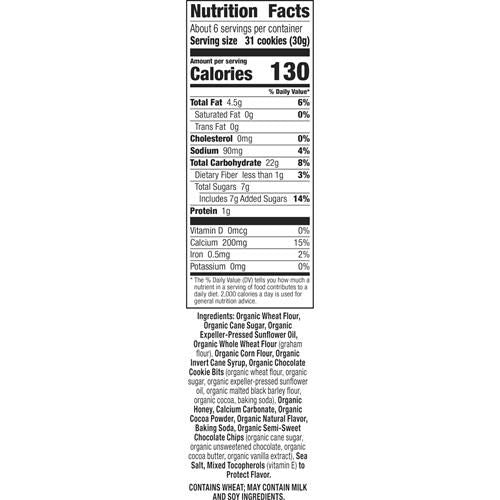 Biscuits Graham Bio Annies Friends, Pépites de Chocolat, Chocolat et Miel, 7 oz