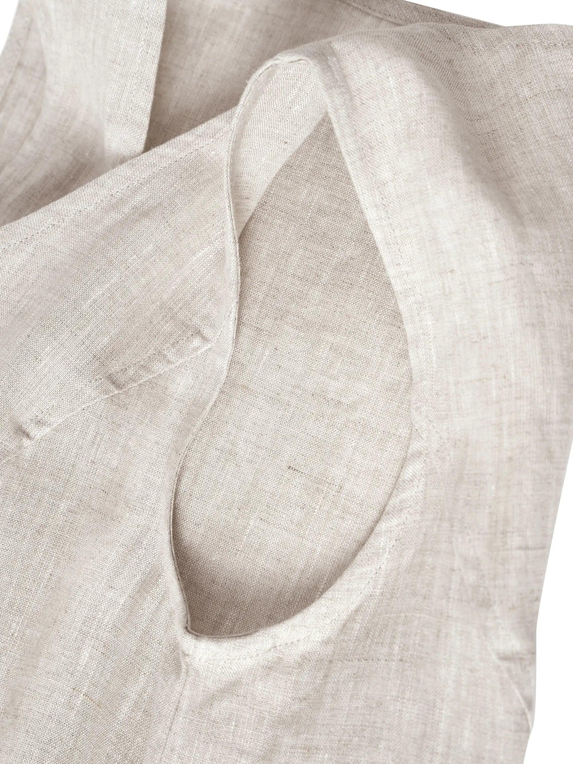 Robe de plage trapèze 100 % lin GIANA