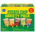 Kroger Chips de pomme de terre, paquet varié, 21 unités / 1 oz