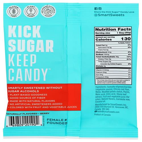 Bonbons gélifiés Sweet Fish Smart Sweets, 51 g