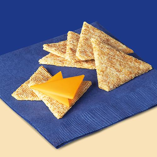 Craquelins fins Triscuit Original au blé entier, collations végétaliennes, craquelins, 201 g