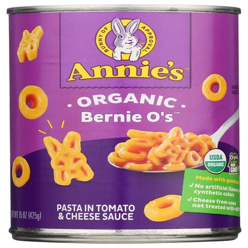 Annies Homegrown, Bernie Os Tomate et Fromage Biologique, 15 onces