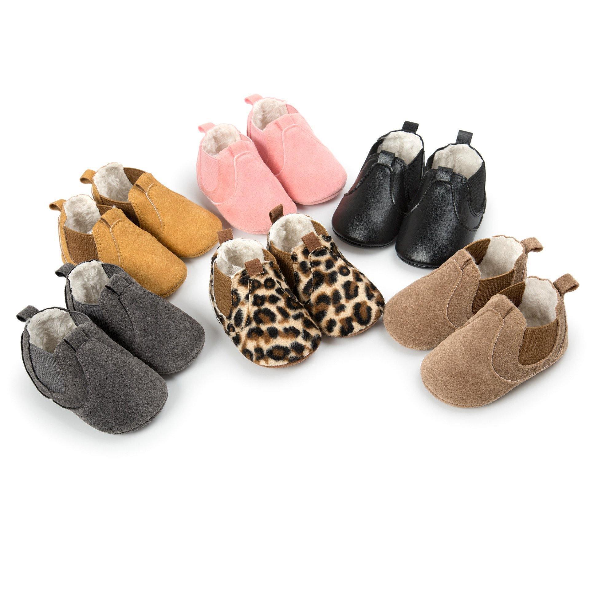 Petites chaussures en cuir souple et confortable pour bébé, en coton, pour nouveau-né, tout-petit, bottines durables et légères