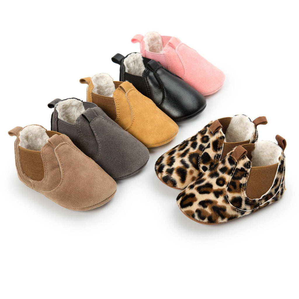 Petites chaussures en cuir souple et confortable pour bébé, en coton, pour nouveau-né, tout-petit, bottines durables et légères