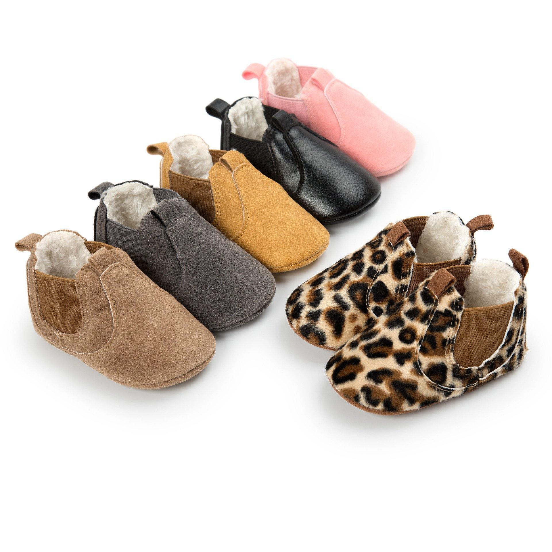 Petites chaussures en cuir souple et confortable pour bébé, en coton, pour nouveau-né, tout-petit, bottines durables et légères