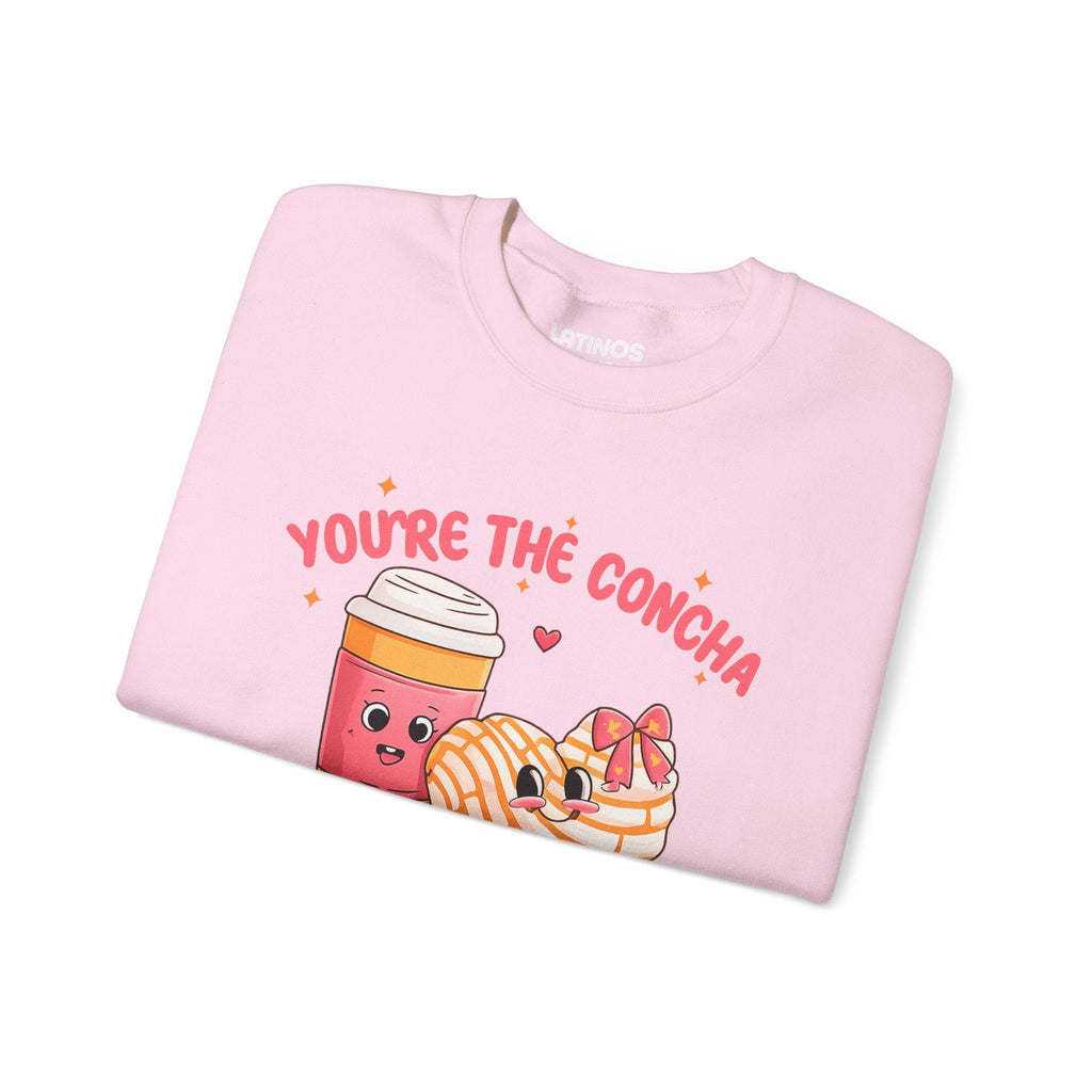 Sweat-shirt ras du cou Confortable « You're The Concha to My Cafecito » | Viva Mexico | 3 Couleurs