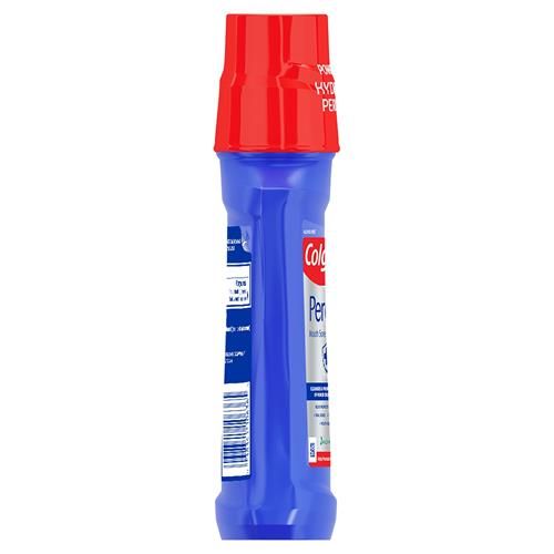 Colgate Peroxyl Bain de Bouche Antiseptique pour Aphtes, Sans Alcool, Peroxyde d'Hydrogène 1,5 %, Menthe Douce, 250 ml (Lot de 1)