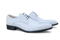 Carrucci Calfskin Oxford - White