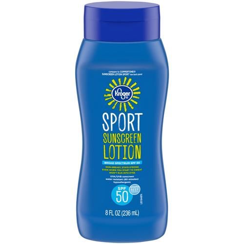 Lotion écran solaire sport Kroger FPS 50 236 ml