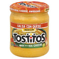 Sauce Tostitos, Salsa Con Queso, moyenne, 425 g