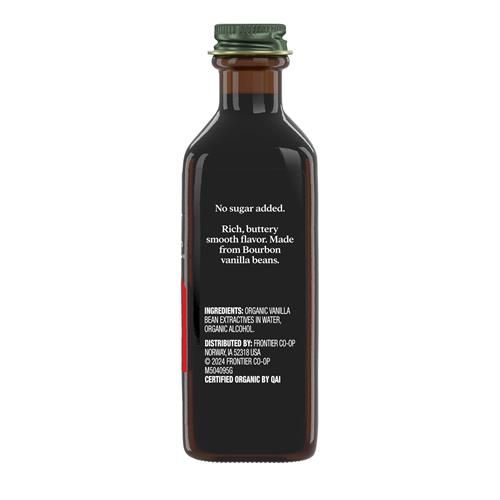 Extrait de vanille pure de Madagascar Simply Organic, flacon en verre de 118 ml, certifié biologique, arôme sans sucre pour smoothies (lot de 1)