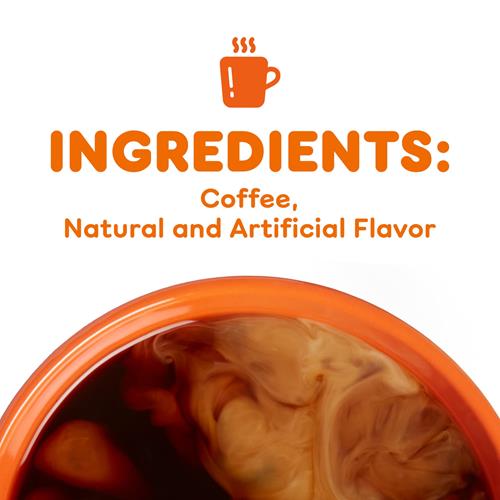 Dunkin Hazelnut Flavored Coffee, 10 Keurig K-Cup Pods
