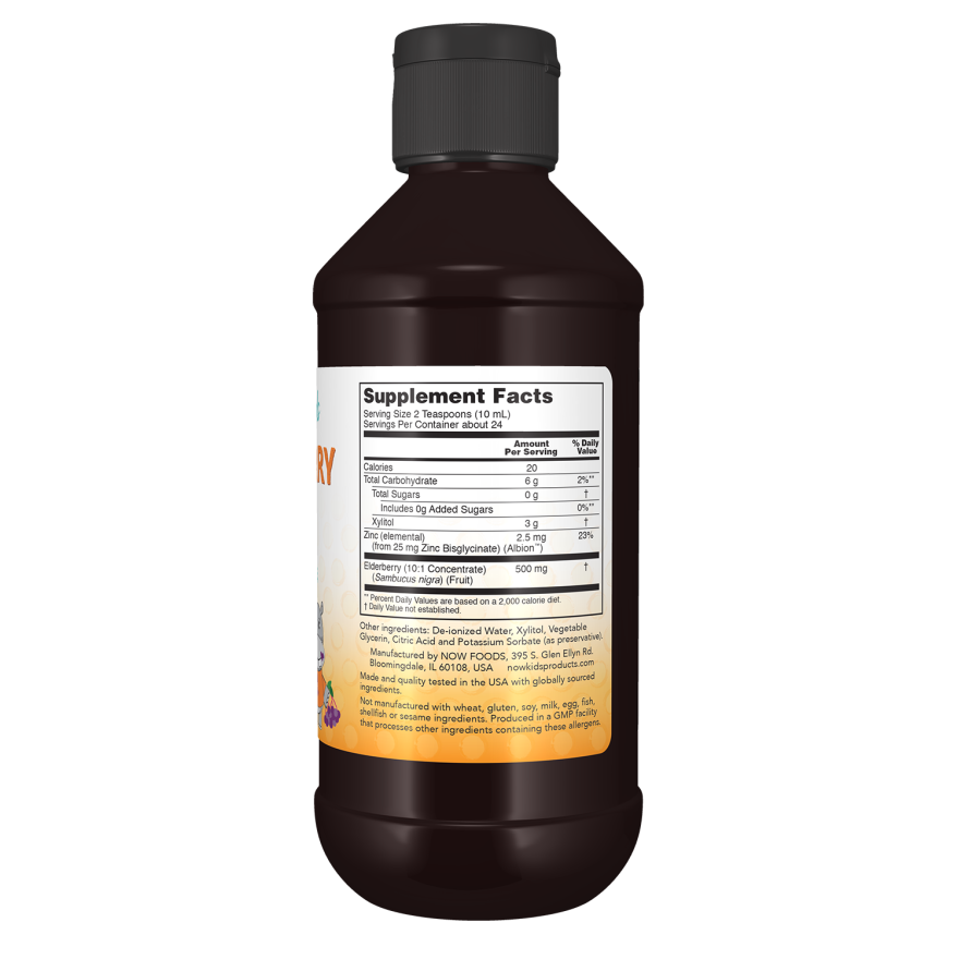 Now Foods Sureau liquide pour enfants 8 oz - 4851