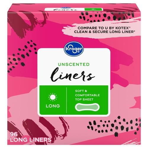 Protège-slips longs Kroger, 96 unités