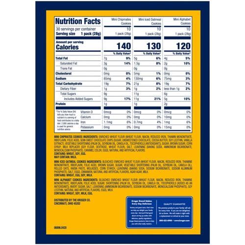Kroger Biscuits Assortis 30 ct / 1 oz