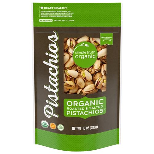 Pistaches salées grillées biologiques Simple Truth 10 oz