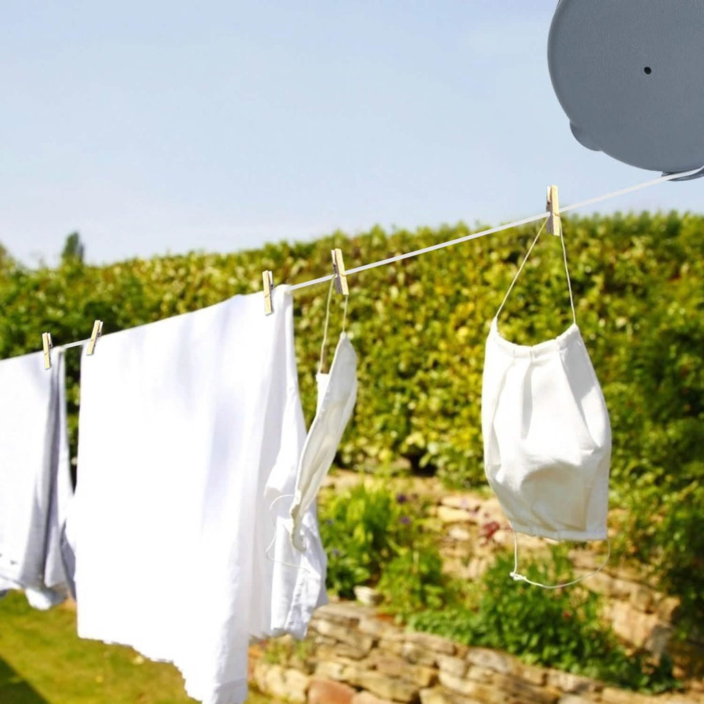 Corde à linge rétractable de 15 m