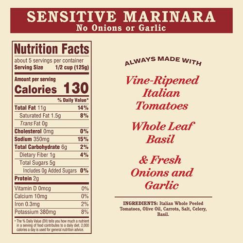 Sauce tomate maison Rao's, formule délicate, 680 g, tout usage, sauce tomate, sauce pour pâtes céto, tomates italiennes de première qualité, huile d'olive, sans oignon ni ail