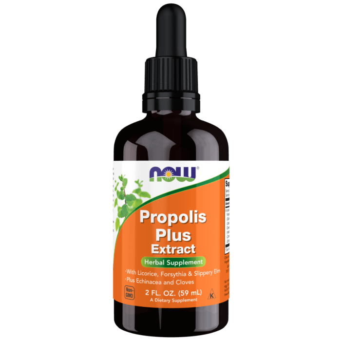 Now Foods Extrait de Propolis Plus 59 ml (lot de 3)