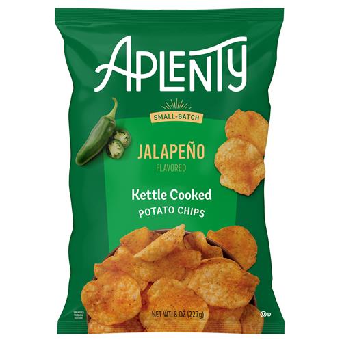 Chips de pommes de terre cuites à la marmite aux jalapeños Aplenty, 8 oz