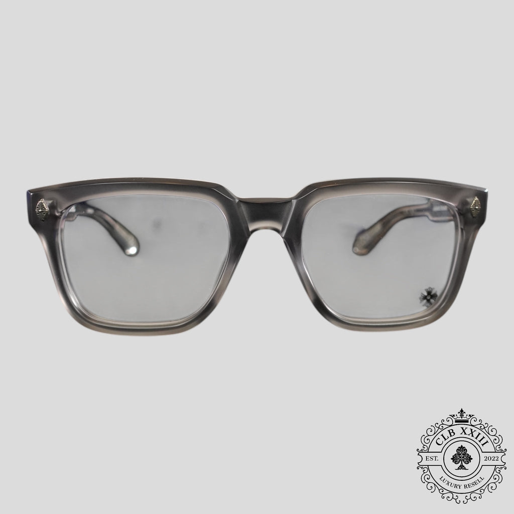 Lunettes ambidextres Chrome Hearts gris mat