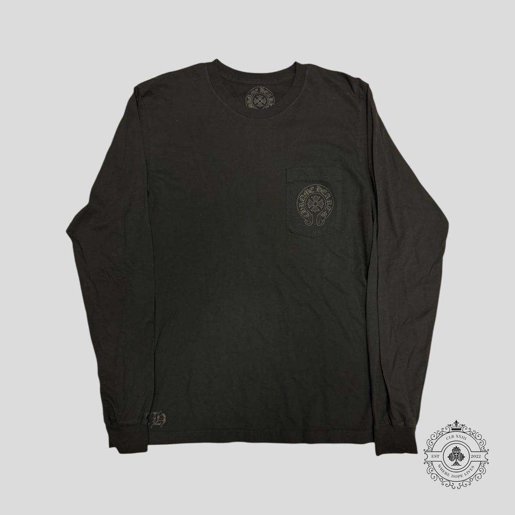 T-shirt d'équipe Chrome Hearts noir